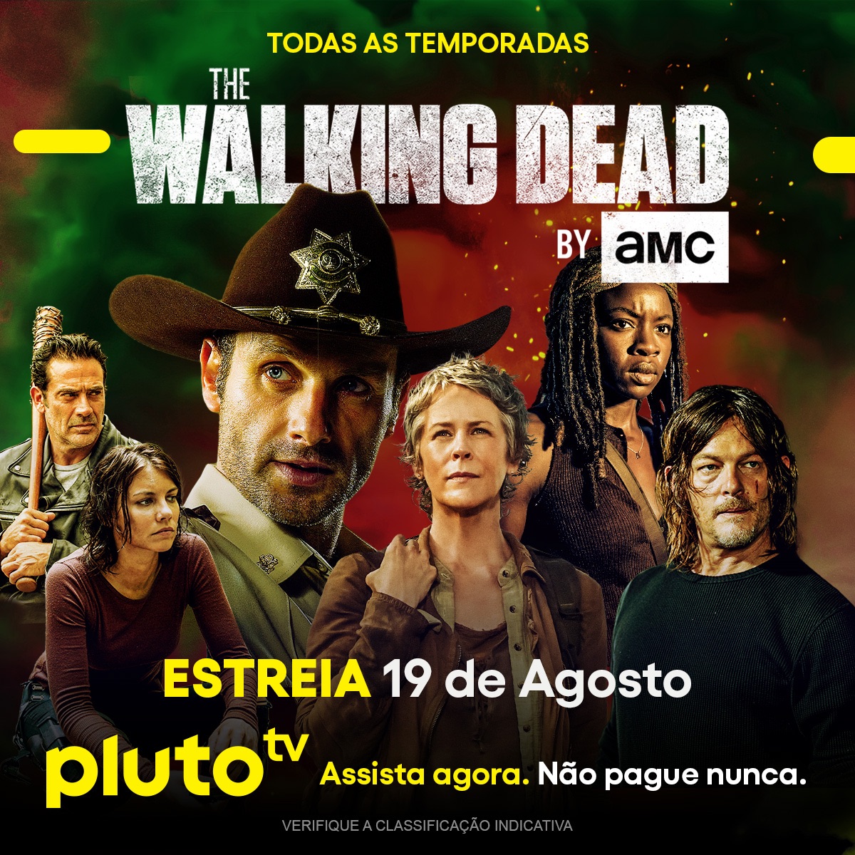 The Walking Dead Grátis: Todas as 11 Temporadas na Pluto TV