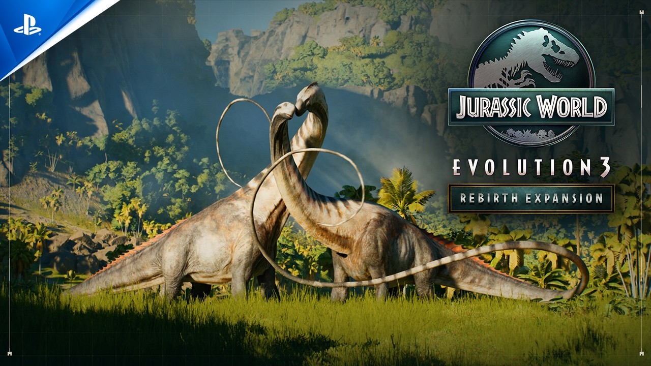 Jurassic World Evolution 3: Rebirth Expansion ganha trailer de lançamento no PS5